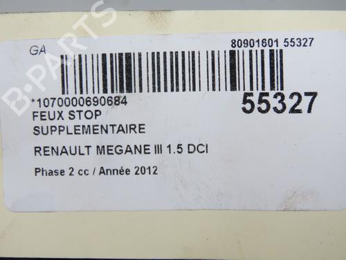 Third brake light RENAULT MEGANE III Coupe (DZ0/1_) 1.5 dCi (DZ09, DZ0D, DZ1F, DZ1G, DZ14, DZ29) | BP32037969L11