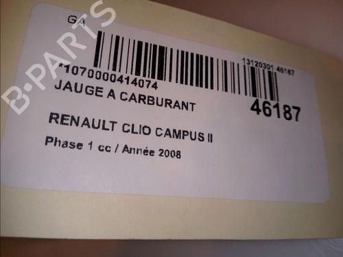 Fuel pump RENAULT CLIO II (BB_, CB_) 1.5 dCi (B/CB3M) | BP14874392M76 