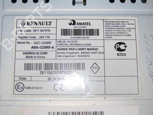 Radio RENAULT TWINGO II (CN0_) 1.5 dCi 75 | BP32223378E6 