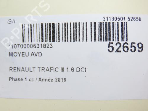 Left front steering knuckle RENAULT TRAFIC III Van (FG_) 1.6 dCi 140 (FGMA, FGMC) | BP28829819M25  - Image 5