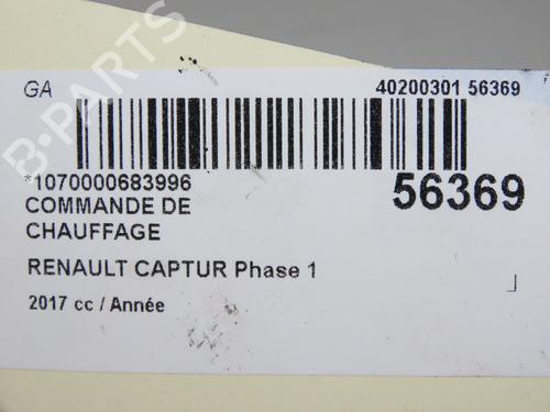 Climate control RENAULT CAPTUR I (J5_, H5_) 1.5 dCi 110 | BP31605870I5 - Image 2