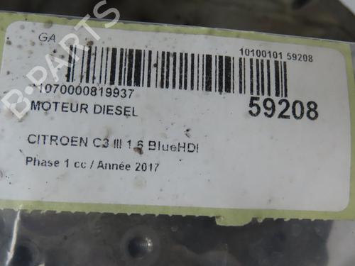 Engine CITROËN C3 III (SX) 1.6 BlueHDi 100 | BP39893780M1 - Image 7