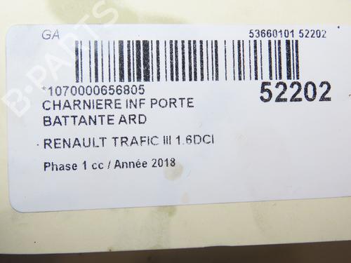 Hinge/Door check strap RENAULT TRAFIC III Van (FG_) 1.6 dCi 125 (FGMH) | BP28969337C146 