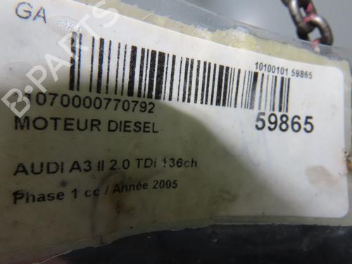Engine AUDI A3 Sportback (8PA) 2.0 TDI | BP37003458M1 - Image 6