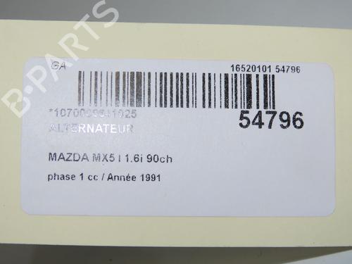 Generator MAZDA MX-5 I (NA) 1.6 (NA6C) (115 hp) 31274302