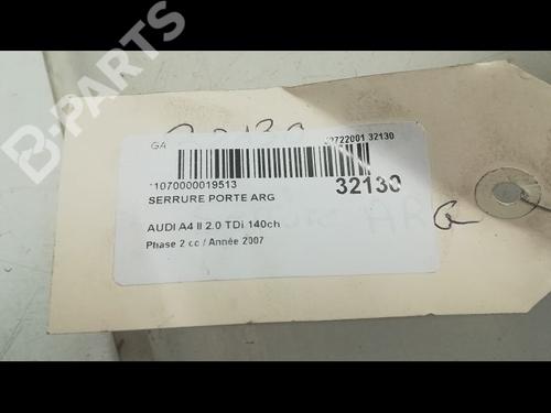 Rear left lock AUDI A4 B7 (8EC) 2.0 TDI 16V | BP9596835C100 