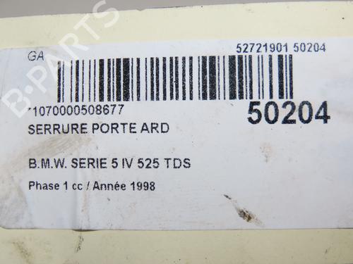 Rear right lock BMW 5 (E39) 525 tds | BP20228953C99 