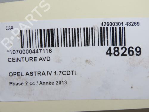 front-right-belt-tensioner-opel-astra-j-p10-2009-2010-2011-2012-2013-2014-2015-2016-32657969 main image