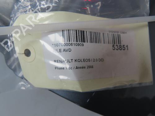 Right front fenders RENAULT KOLEOS I (HY_) 2.0 dCi 4x4 (HY0K) | BP28830928C42 