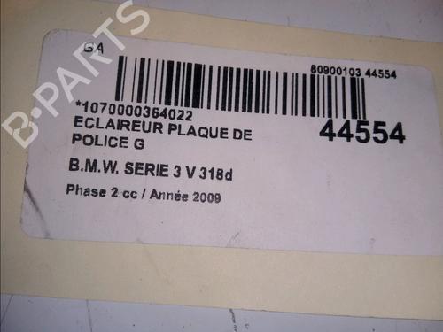 Licence plate light BMW 3 (E90) 318 d | BP14880839I40 