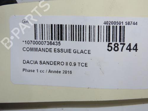 Steering column stalk DACIA SANDERO II TCe 90 (B8M1, B8MA, B8AC) | BP36246638I23  - Image 5
