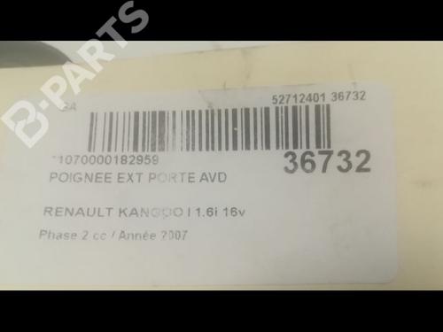Front right exterior door handle RENAULT KANGOO (KC0/1_) 1.6 16V | BP9602871C129 