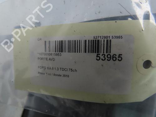 Used Right front door FORD KA (RU8) 1.3 TDCi (75 hp) 28801932