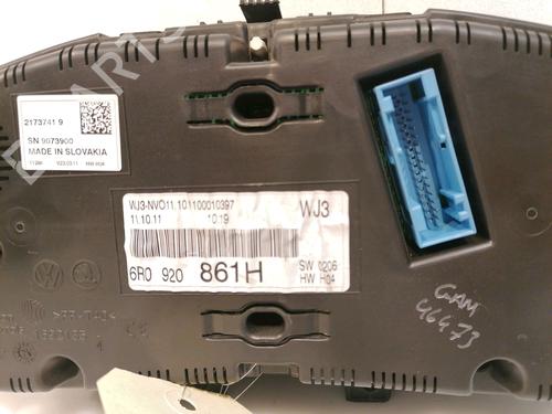 Instrument cluster VW POLO V (6R1, 6C1) | BP23174857C47
