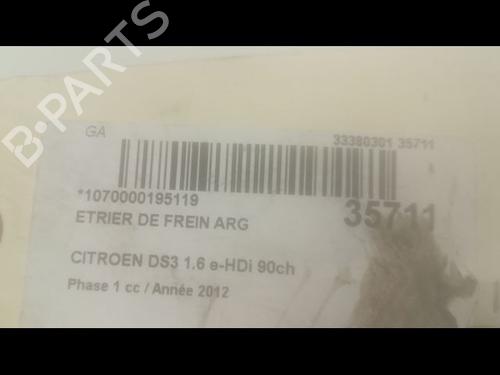 Used Left rear brake caliper CITROËN DS3 (SA_) 1.6 HDi 90 (92 hp) 23173981