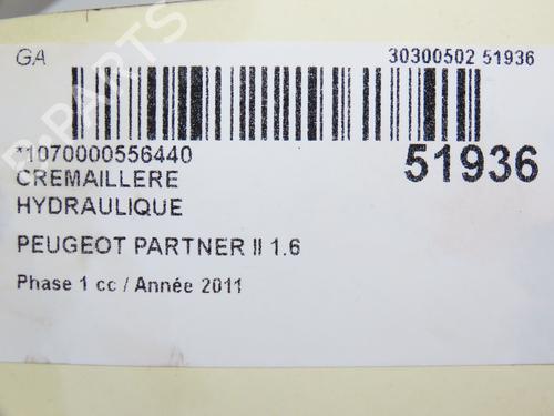 Used Steering rack PEUGEOT PARTNER Tepee 1.6 HDi 90 (92 hp) 28801557