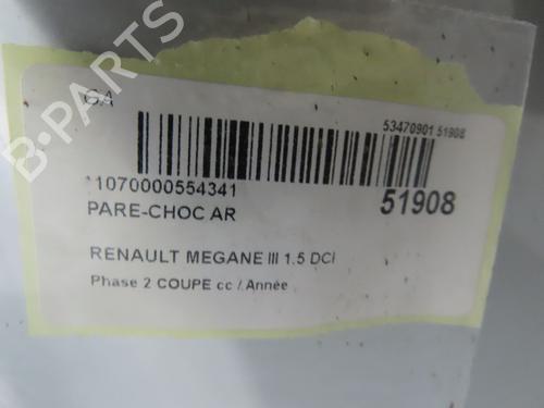 Used Rear bumper RENAULT MEGANE III Coupe (DZ0/1_) 1.5 dCi (DZ09, DZ0D, DZ1F, DZ1G, DZ14, DZ29) (110 hp) 28832085