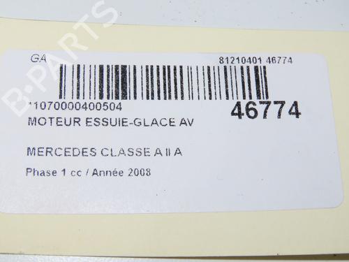 Used Front wiper motor MERCEDES-BENZ A-CLASS (W169) A 180 CDI (169.007, 169.307) (109 hp) 14952235