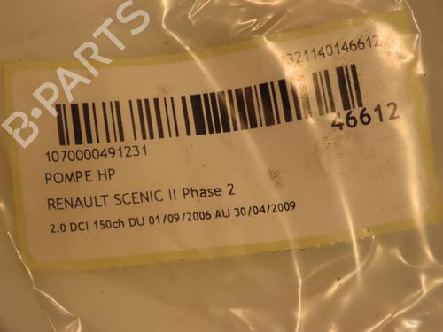 Used Injection pump RENAULT GRAND SCÉNIC II (JM0/1_) 2.0 dCi (JM1K) (150 hp) 16740647