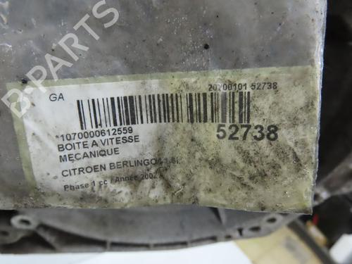 Used Gearbox CITROËN BERLINGO / BERLINGO FIRST MPV (MF_, GJK_, GFK_) 1.6 16V (MFNFU) (109 hp) 30691857