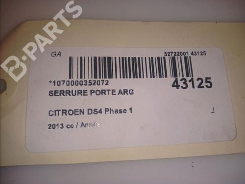 Rear left lock CITROËN DS4 (NX_) 1.6 THP 200 | BP11932781C100 