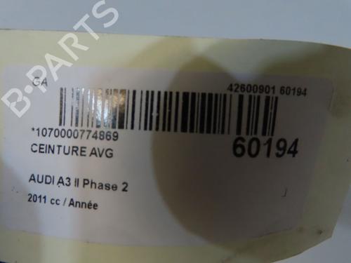 Front left seatbelt AUDI A3 (8P1) 2.0 TDI 16V | BP38915816I26  - Image 5
