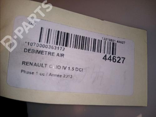 Mass air flow sensor RENAULT CLIO IV (BH_) 1.5 dCi 90 | BP11098843M95 