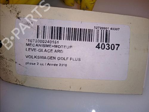 Used Rear right window mechanism VW GOLF PLUS V (5M1, 521) 1.6 TDI (105 hp) 11103139