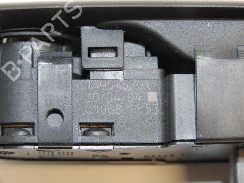 Used Left front window switch PEUGEOT 807 (EB_) 2.0 HDi (107 hp) 30556767