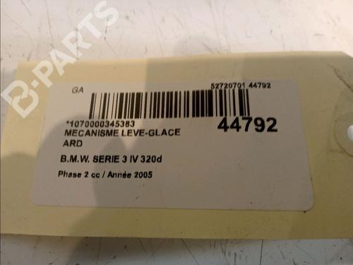 Rear right window mechanism BMW 3 (E46) 320 d | BP11103092C25 