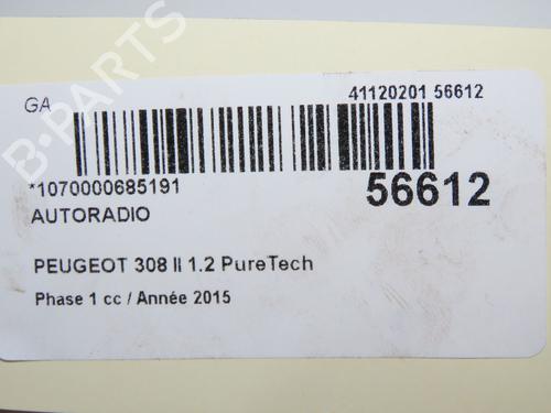 radio-peugeot-308-ii-lb_-lp_-lw_-lh_-l3_-2013-2014-2015-2016-2017-2018-2019-2020-2021-32223380 main image