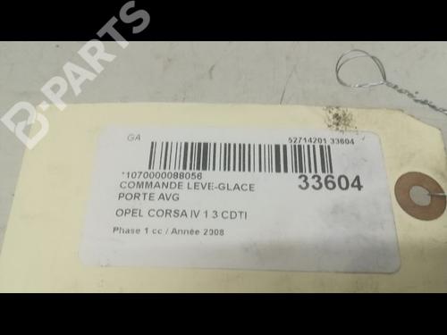 Left front window switch OPEL CORSA D (S07) 1.3 CDTI (L08, L68) | BP9596635I27 