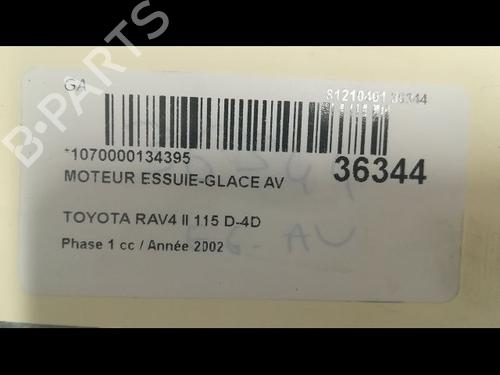 Used Front wiper motor Front wiper motor TOYOTA RAV 4 II (_A2_) 2.0 D 4WD (CLA20_, CLA21_, CLA20R, CLA21R) (116 hp) 9605100 9605100