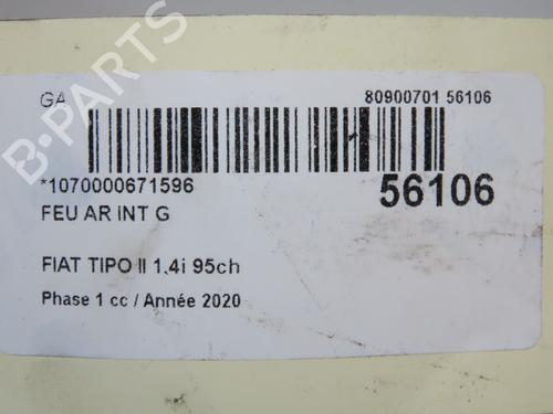 Left tailgate light FIAT TIPO Hatchback (356_, 357_) 1.4 (356HXA1B, 357) | BP37252409C79 - Image 5
