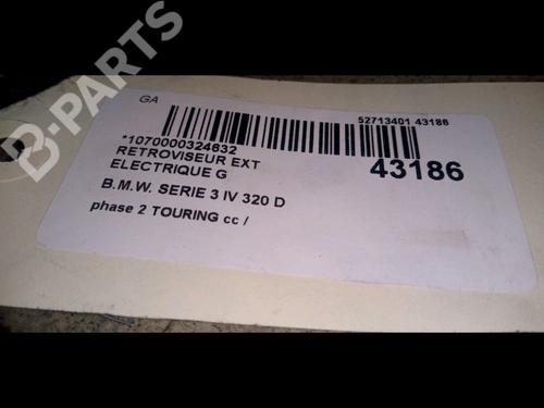 Left mirror BMW 3 Touring (E46) 320 d | BP9729695C26 