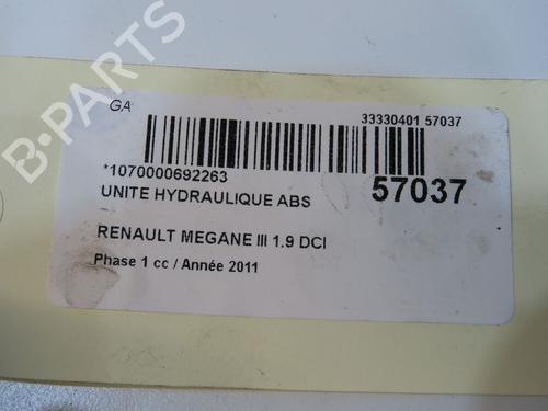 ABS pump RENAULT MEGANE III Hatchback (BZ0/1_, B3_) 1.9 dCi (BZ0N, BZ0J) | BP36101037M43 - Image 5