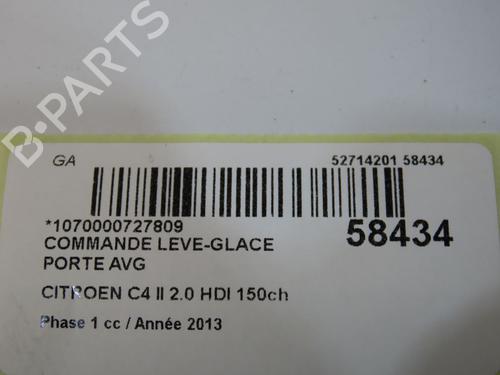 Left front window switch CITROËN C4 II (NC_) 2.0 HDi / BlueHDi 150 | BP36396162I27 - Image 4