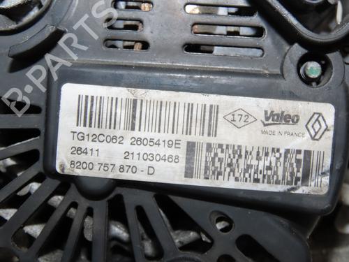 Alternator RENAULT MEGANE III Hatchback (BZ0/1_, B3_) 1.9 dCi (BZ0N, BZ0J) | BP36444333M7 - Image 7