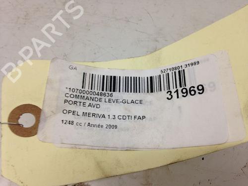 Used Switch OPEL MERIVA A MPV (X03) 1.3 CDTI (E75) (75 hp) 9593863