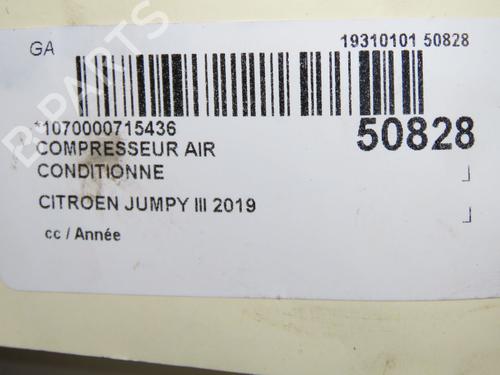 AC compressor CITROËN JUMPY III Van (V_) 1.5 BlueHDi 120 | BP32129607M34 