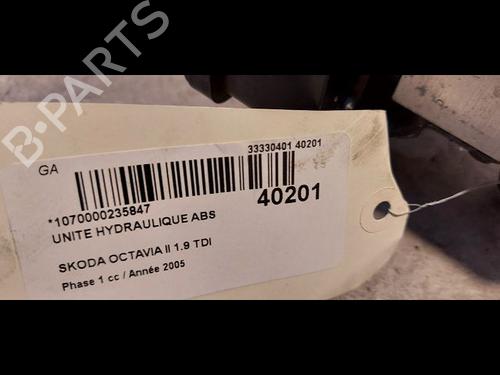 ABS pump SKODA OCTAVIA II (1Z3) 1.9 TDI | BP23173630M43 