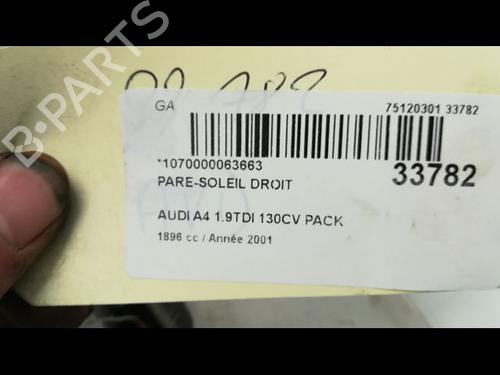 Used Right sun visor Right sun visor 36495578 36495578
