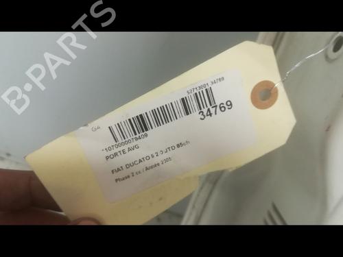 Used Left front door FIAT DUCATO Van (244_) 2.0 JTD (84 hp) 23176012