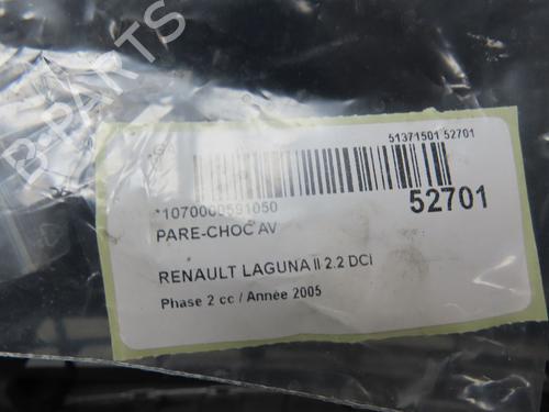Używane Zderzak przedni RENAULT LAGUNA II (BG0/1_) 2.2 dCi (BG0F) (150 hp) 28830856
