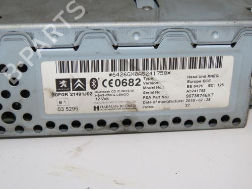 Radio CITROËN C5 I (DC_) 2.2 HDi (DC4HXB, DC4HXE) | BP33681020E6  - Image 6