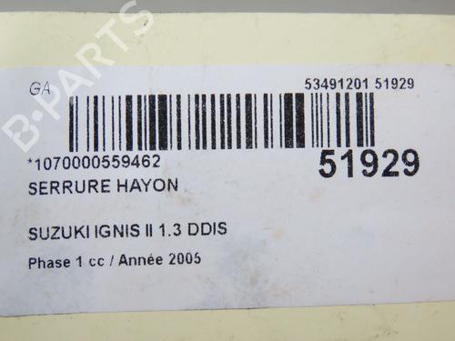 Tailgate lock SUZUKI IGNIS II (MH) 1.3 DDiS (RM413D) | BP28832220C101 - Image 4