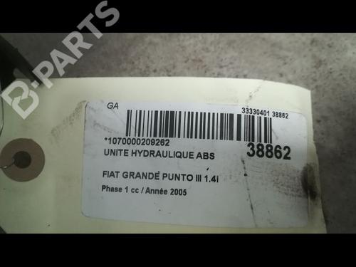ABS pump FIAT GRANDE PUNTO (199_) 1.4 (199AXB11, 199AXB1A, 199BXB1A, 199AXL1A) | BP9604369M43 