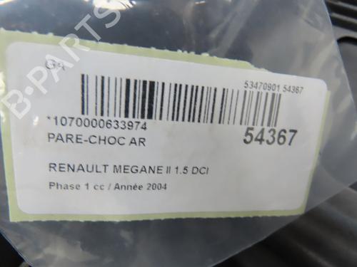 Used Rear bumper RENAULT MEGANE II (BM0/1_, CM0/1_) 1.5 dCi (BM02, BM13, BM2A, CM02, CM13) (101 hp) 28832123