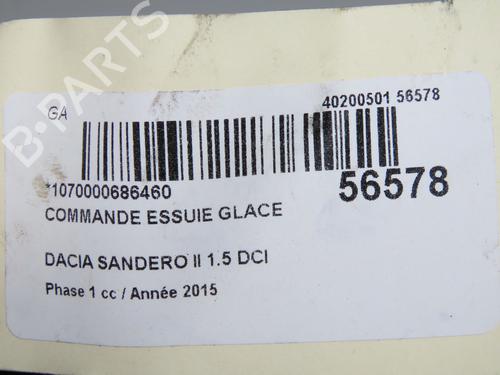 Steering column stalk DACIA SANDERO II 1.5 dCi | BP33561808I23  - Image 5