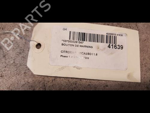 warning-switch-citroen-c4-grand-picasso-i-ua_-16-hdi-6554vh-2006-2007-2008-2009-2010-2011-2012-2013-9615662 main image